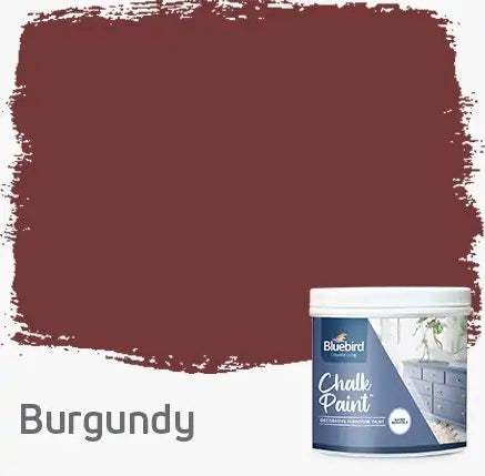 Chalk paint 100 ml | Burgundy | Bluebird