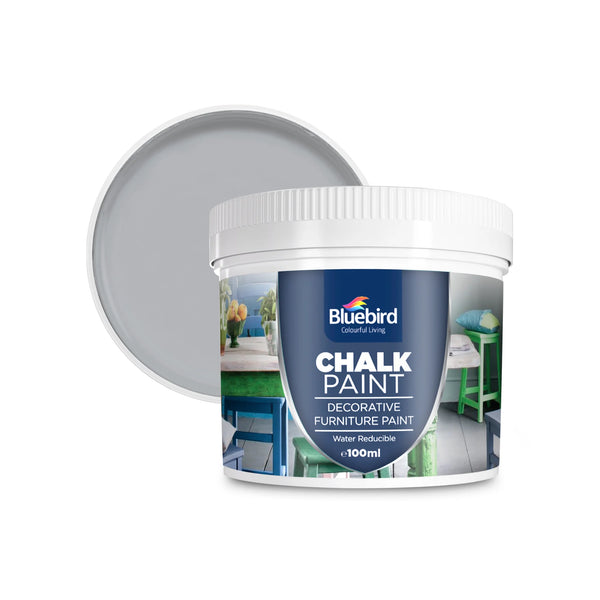 Chalk paint 100 ml | Misty Grey | Bluebird