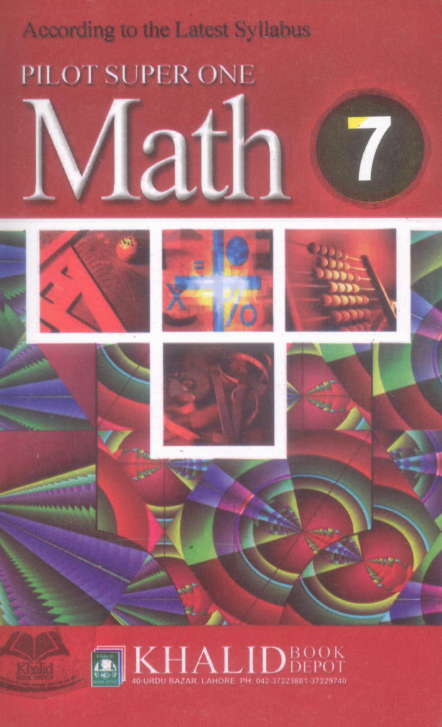 Pilot Super One Math English Medium Class-7 Key Book