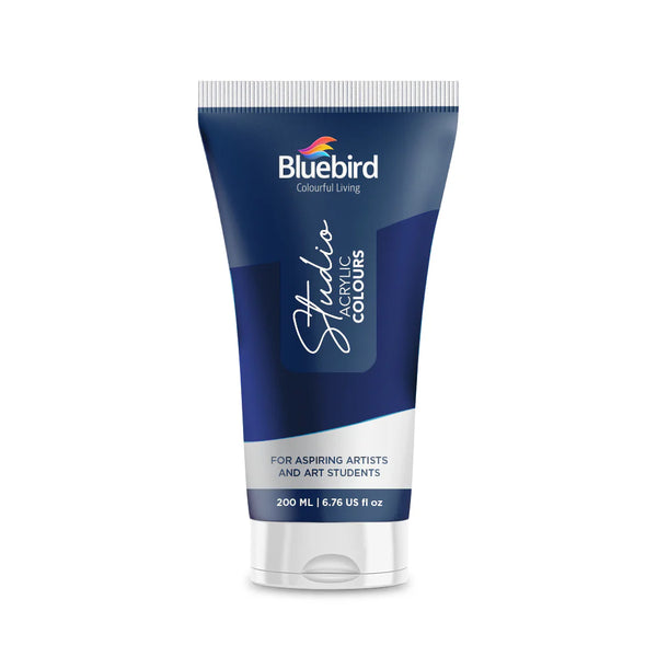 Acrylic Studio Color 200 ml | Primary Pthalo Blue | Bluebird