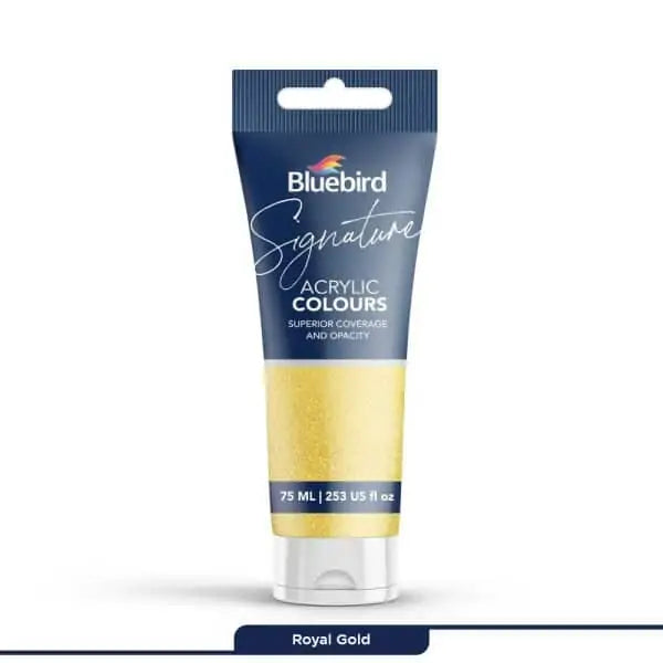Signature Acrylic Colours 75 ml | Royal Gold | Bluebird