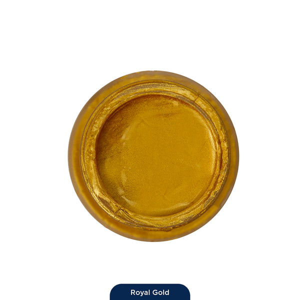 Fabric Paint 25 ml | Metallic Royal Gold | Bluebird