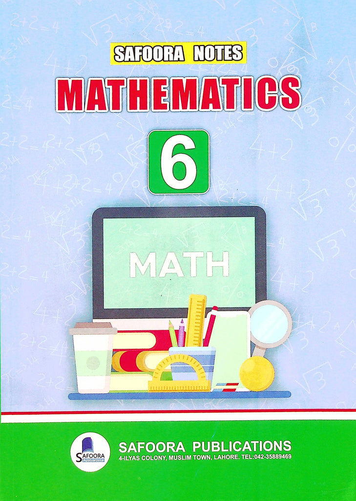 Safoora Notes Mathematics 6