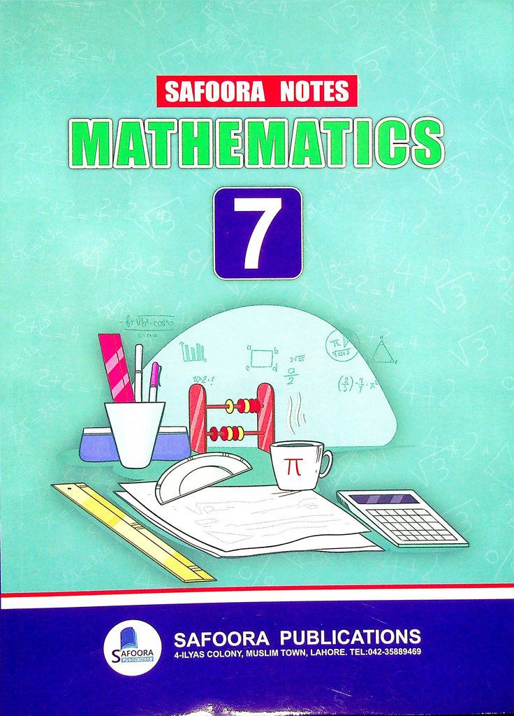 Safoora Notes Mathematics 7