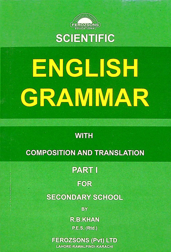 Scientific English Grammar Class 6