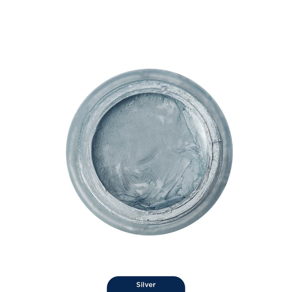 Fabric Paint 25 ml | Metallic Silver | Bluebird