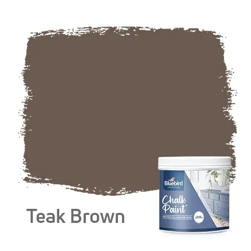 Chalk paint 100 ml | Teak Brown | Bluebird