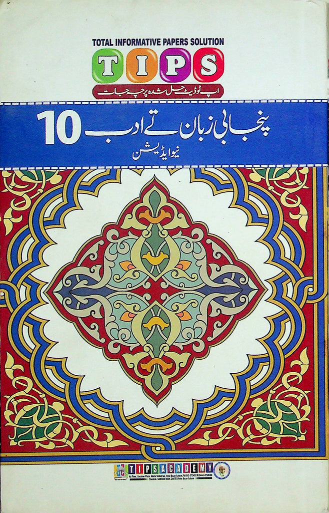 Tips Punjabi Past Pappers Class 10th | Punjabi Past Papers Class 10