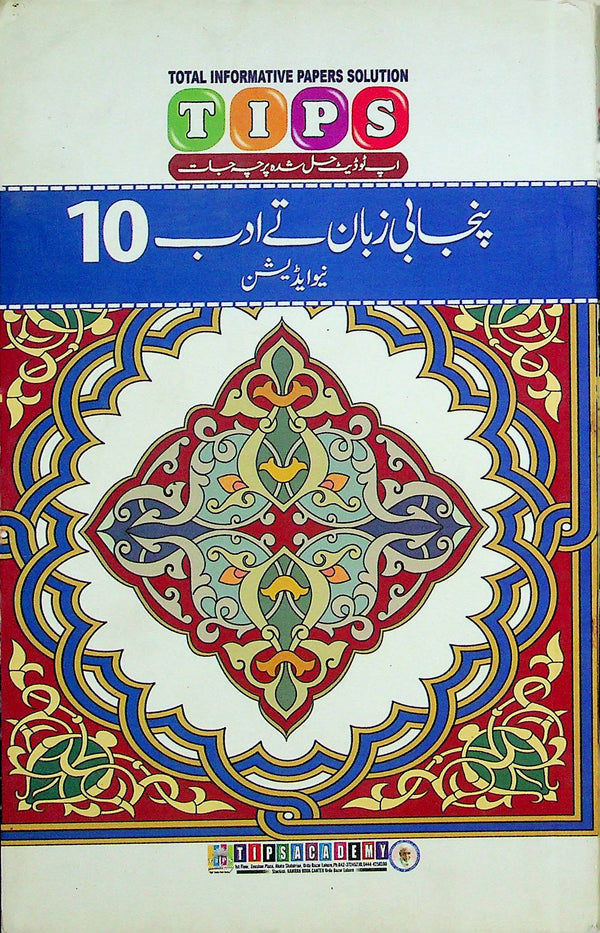 Tips Punjabi Past Pappers Class 10th | Punjabi Past Papers Class 10