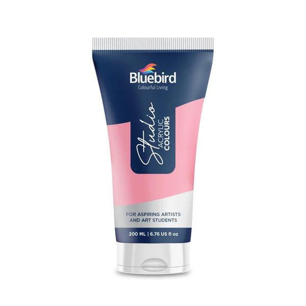 Acrylic Studio Color 200 ml | Pastel Tulip Pink | Bluebird