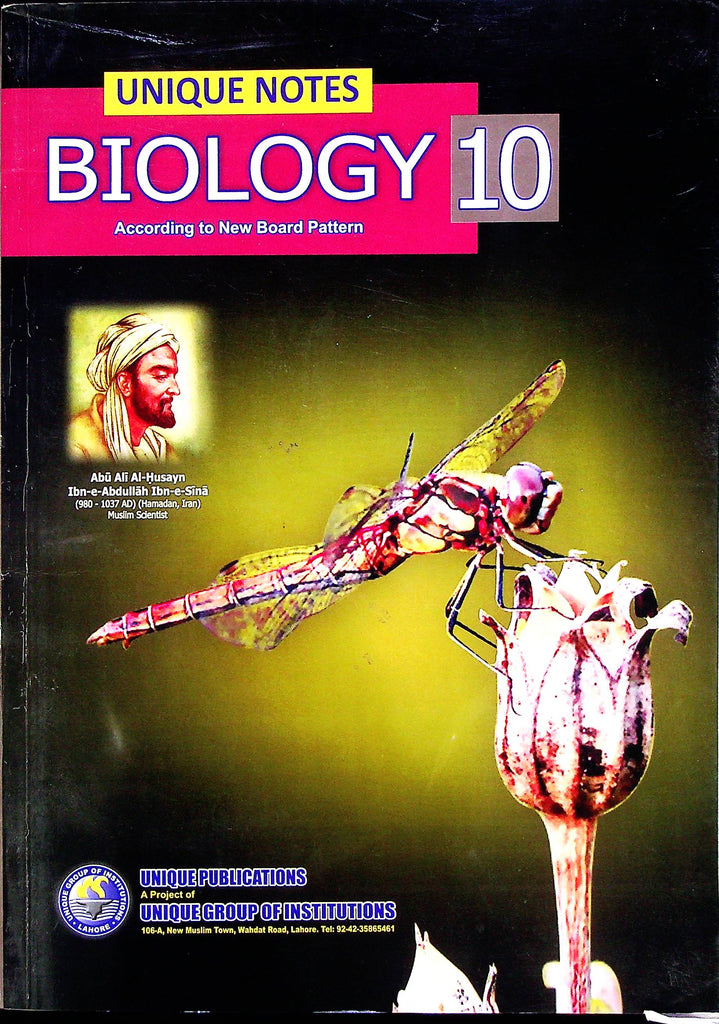 Bio Class 10 Dig Unique Notes Biology Class 10 – Iftikhar Book Depot