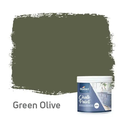 Chalk paint 100 ml | Green Olive | Bluebird
