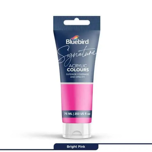 Signature Acrylic Colours 75 ml | Bright Pink | Bluebird