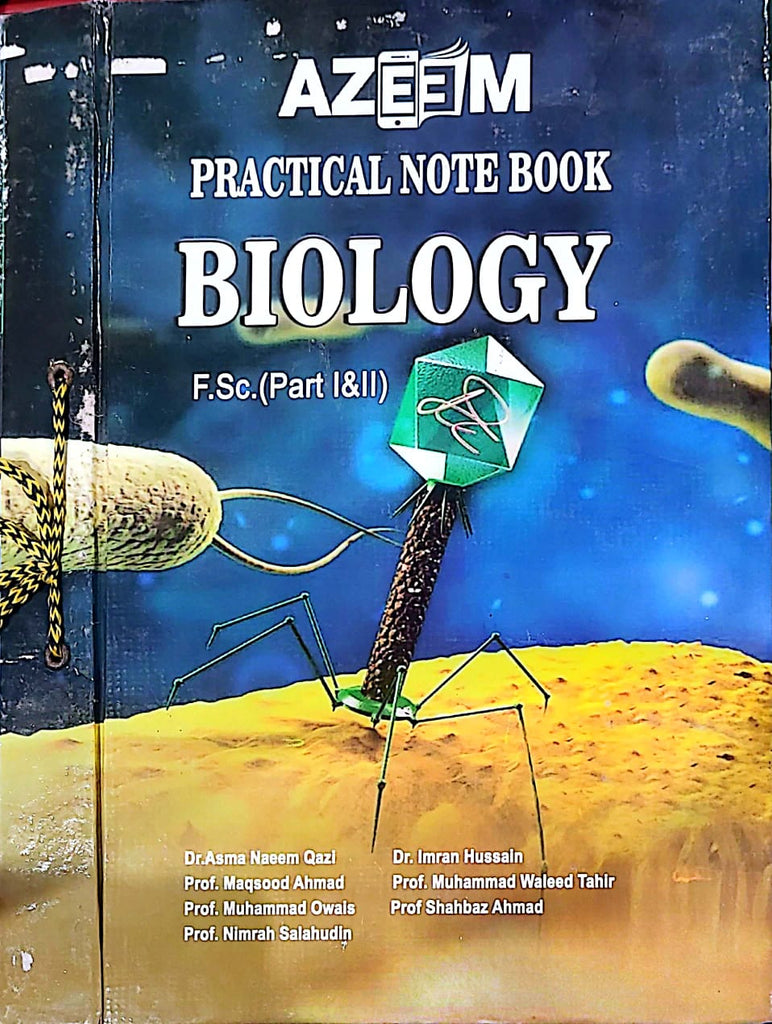 Aa. Biology Practical Notebook | Class 11th 12th