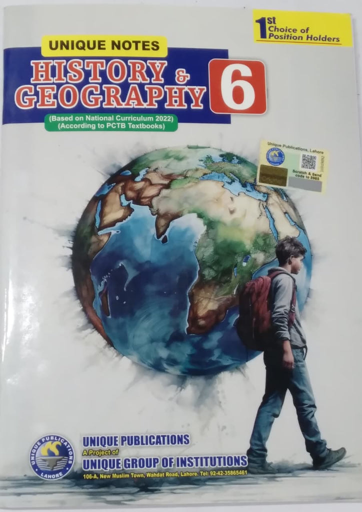 Unique Notes 6th History & Geography