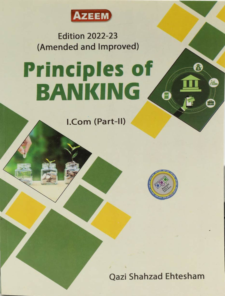 Principles of Banking I.Com Part-2