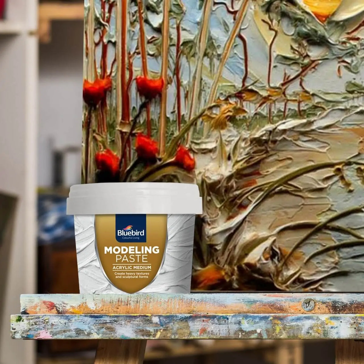 Modeling Paste 600 gm | White | Bluebird