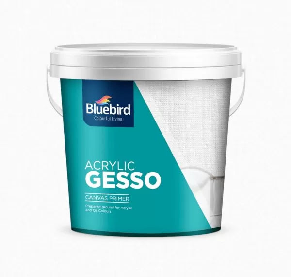 Acrylic Gesso 600 gm | Black | Bluebird