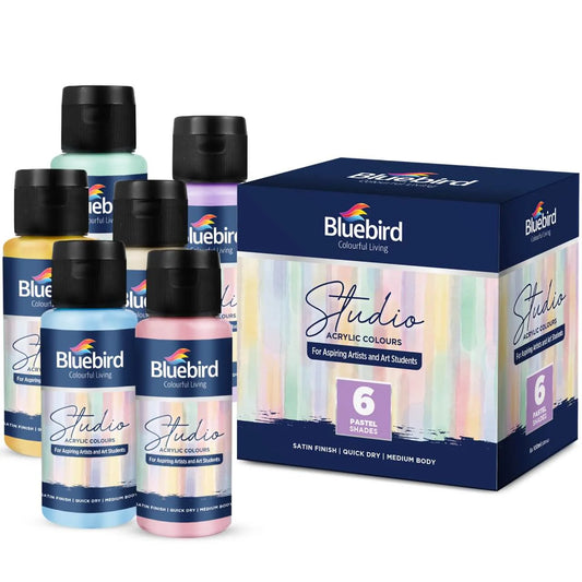 Studio Acrylic 100 ml | Set of 6 Pastel Shade