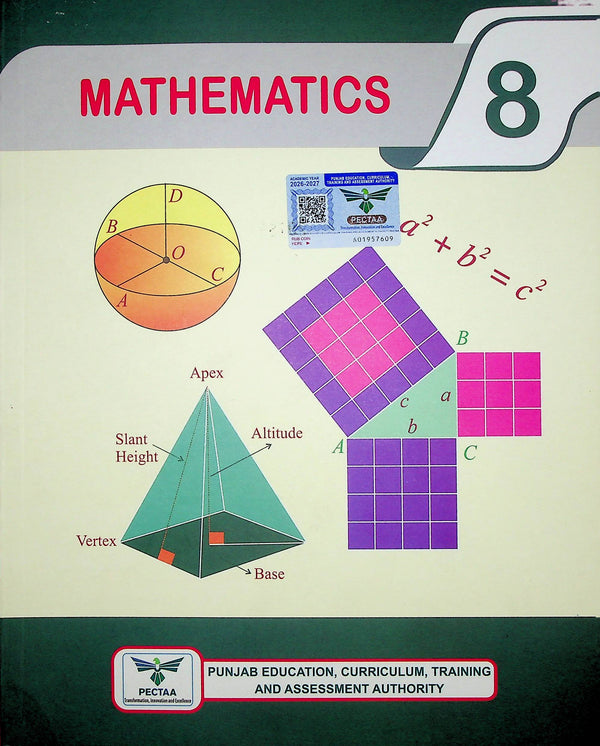 Mathematics | Class 8th | PTB | 1st Edition