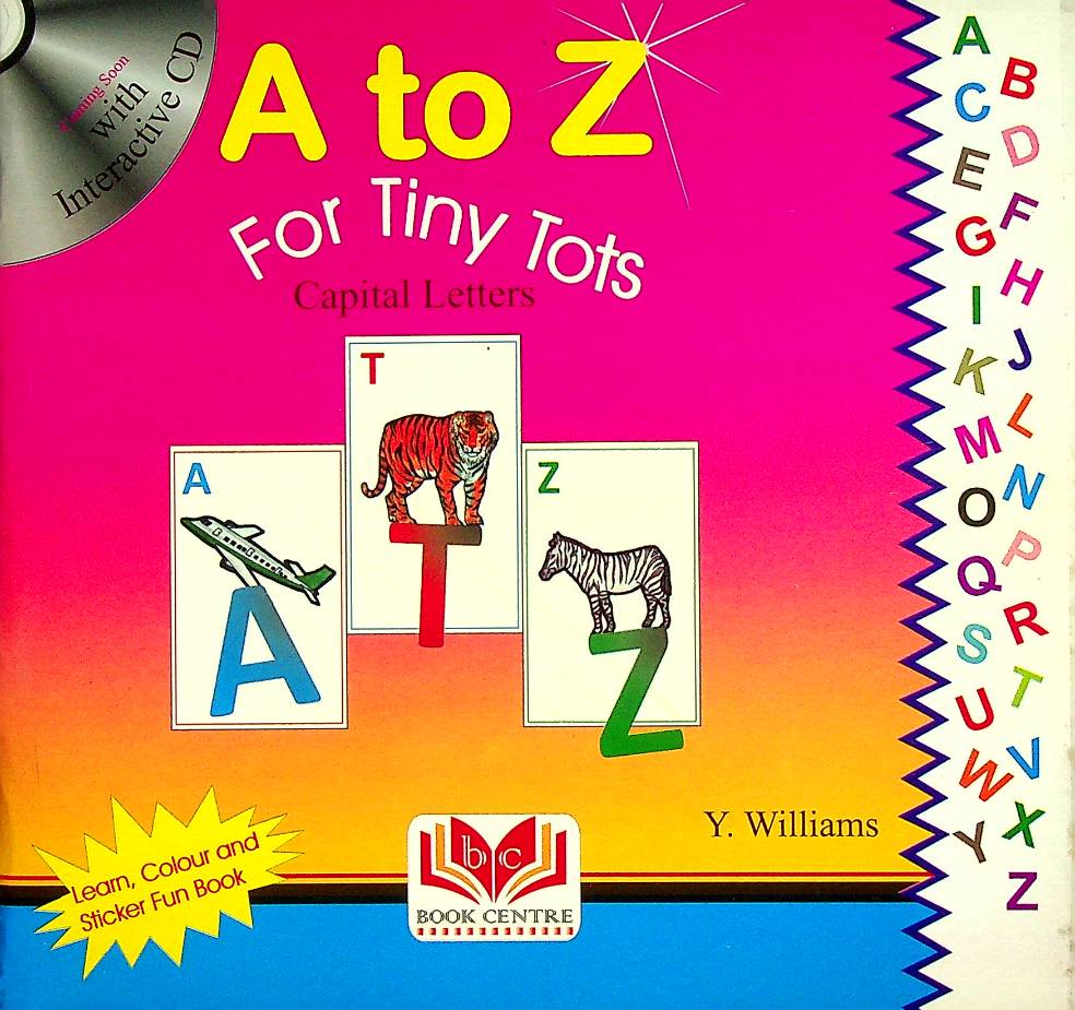 A To Z For Tiny Tots Capital Letters
