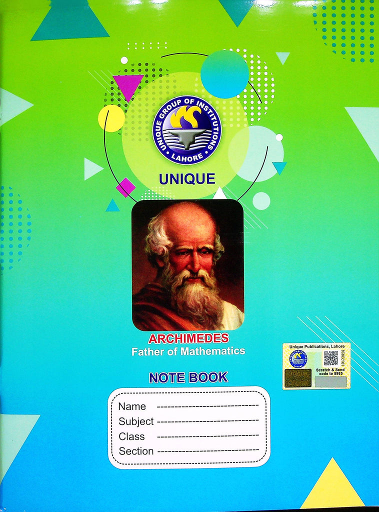 Unique School System Blocks Note Book