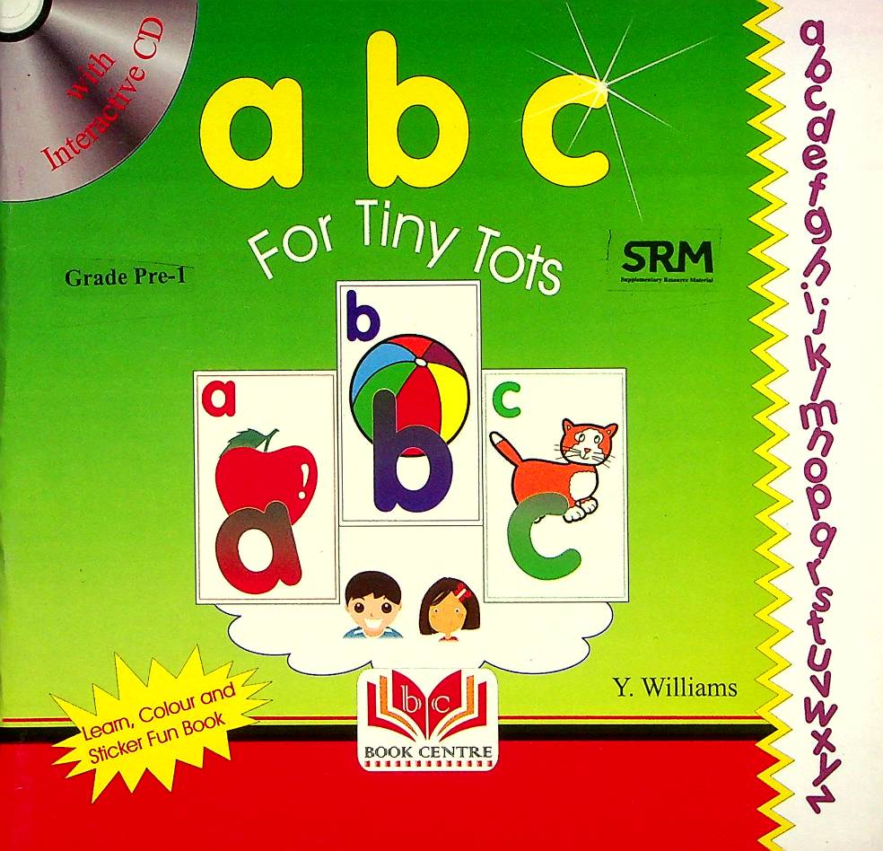 Abc For Tiny Tots Small Letters Jcs Pg with CD