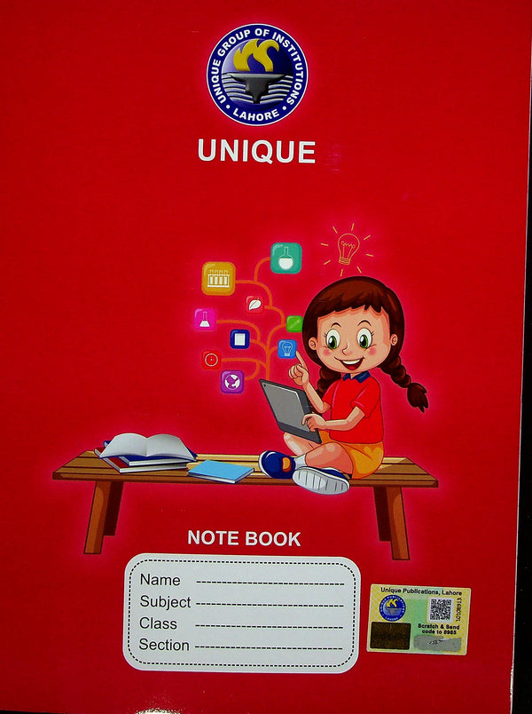 Unique School System Narrow Line Note Book