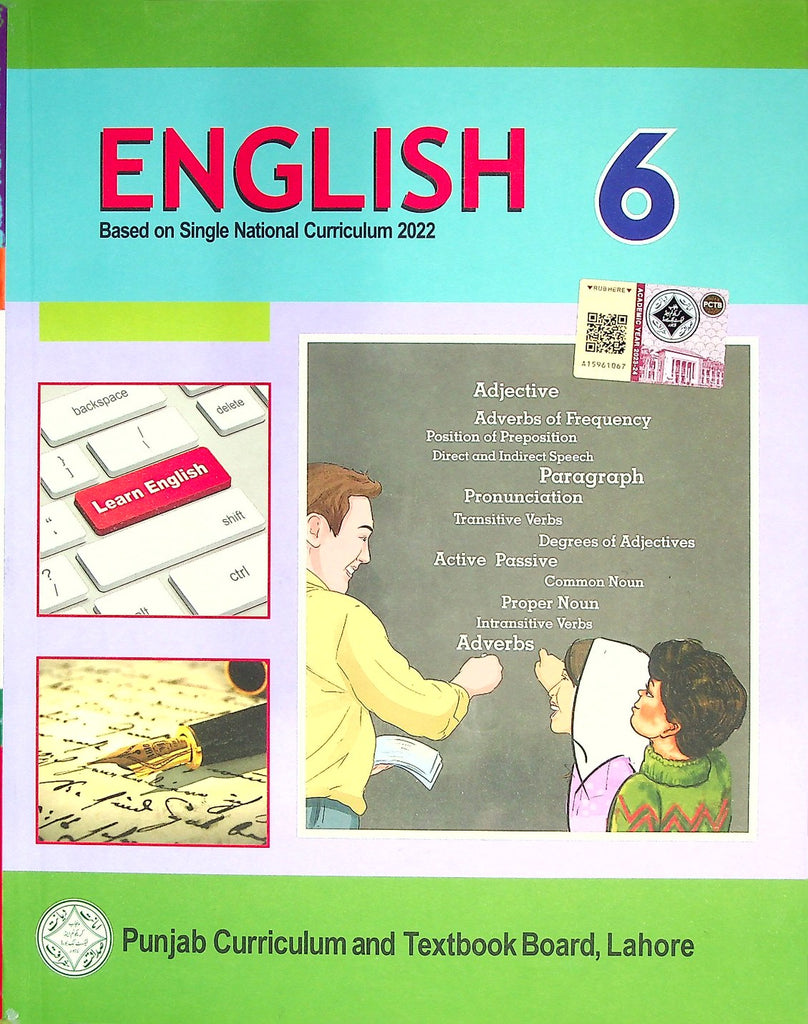 English | Class 6 | PTB | 1st Edition