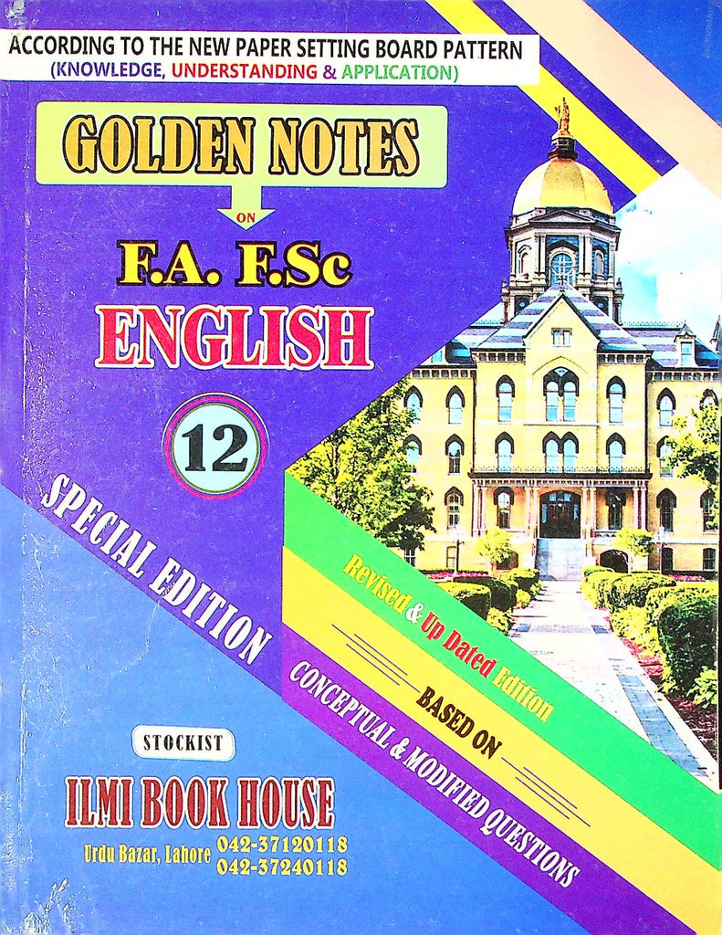 Golden Notes On English For FA 2