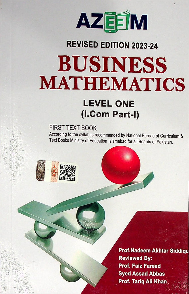 Business Mathematics Level One I.Com Part 1