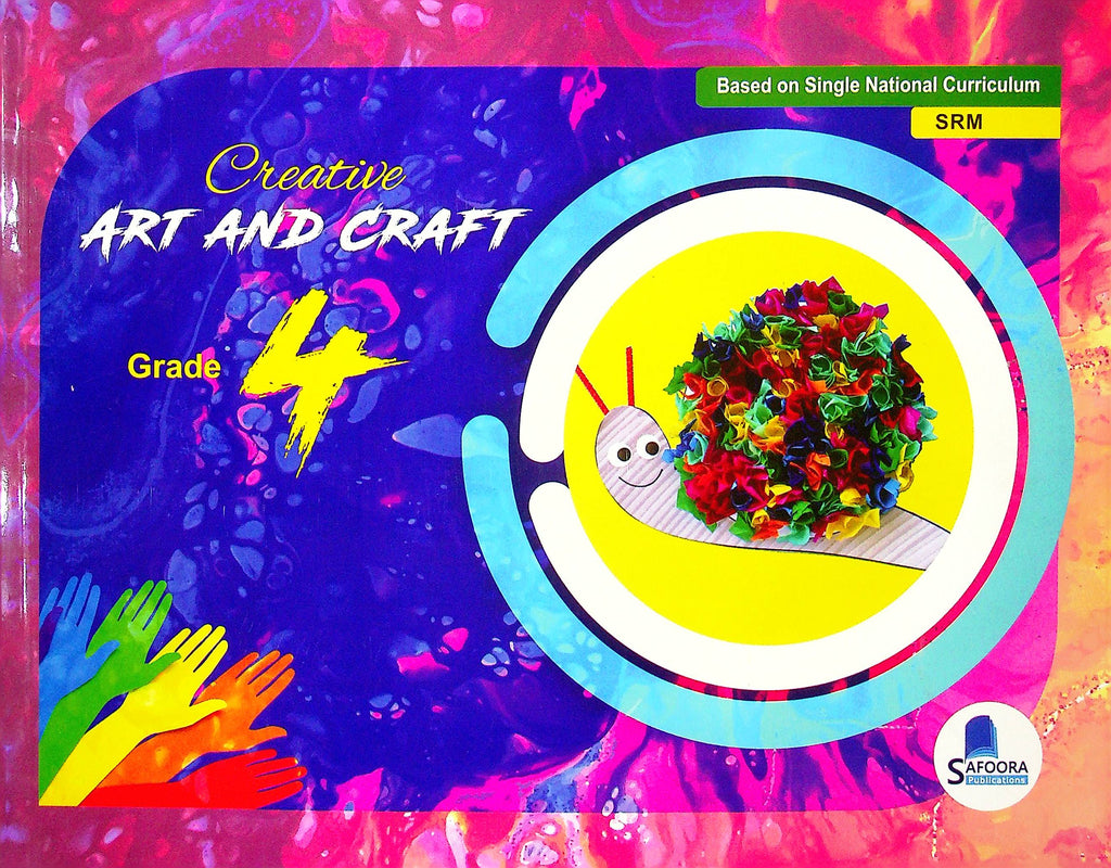 Safoora Creative Art And Craft Book | Grade 4