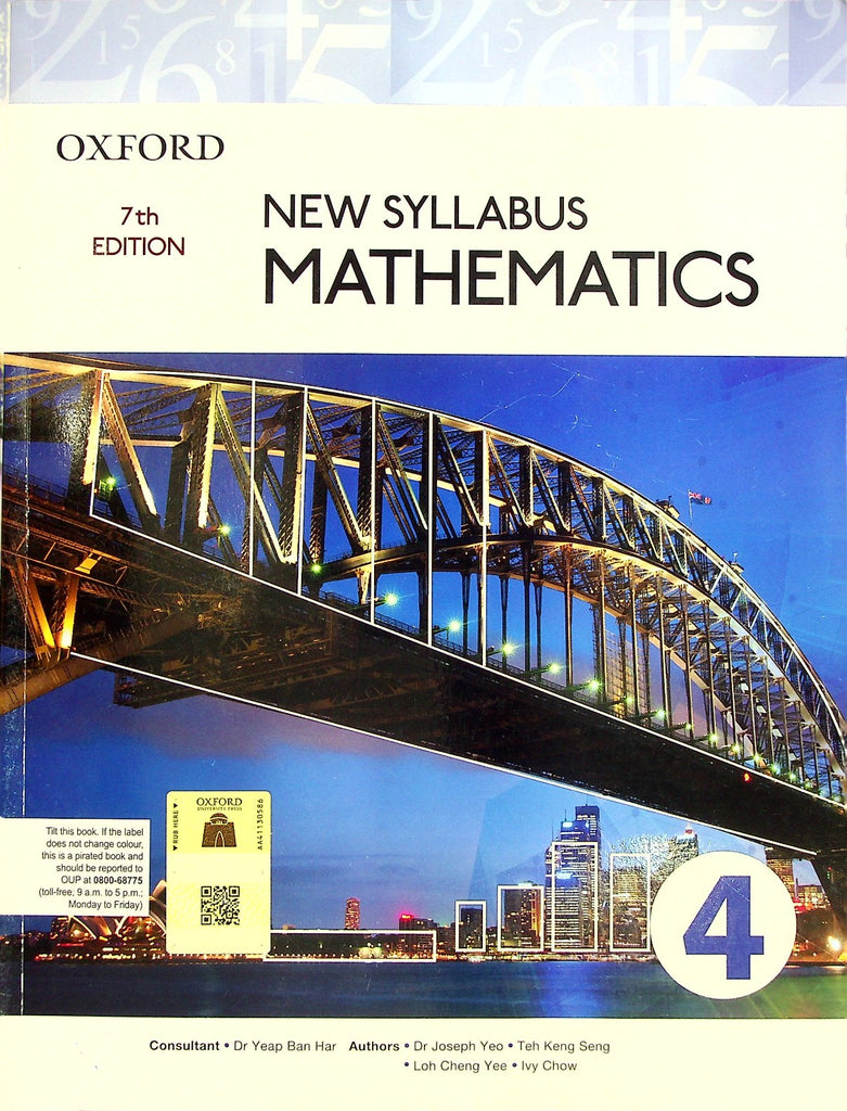 Oxf. Mathematics D4 Edi6 bss 10 olevel
