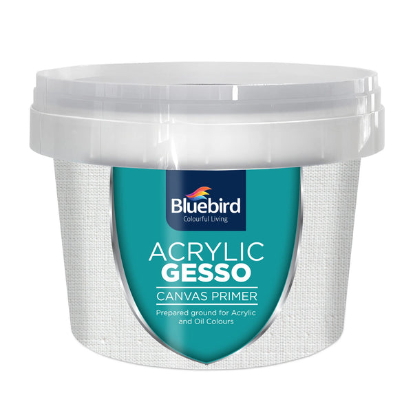 Acrylic Gesso 100 gm | Black | Black | Bluebird