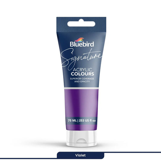 Signature Acrylic Colours 75 ml | Violet | Bluebird