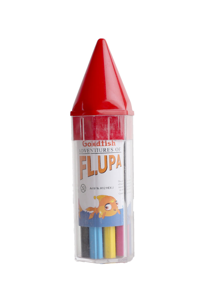 Goldfish 12 colour Hallf Pencils Plastic