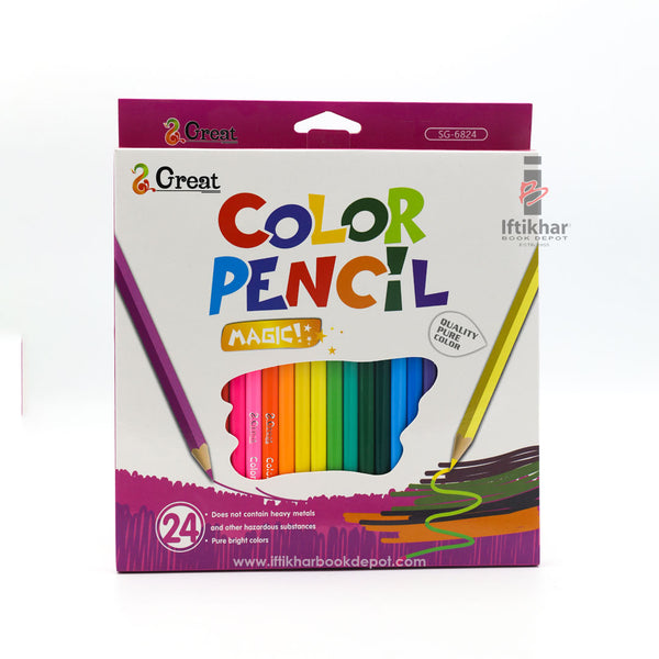 Color Pencils (24 Pcs)
