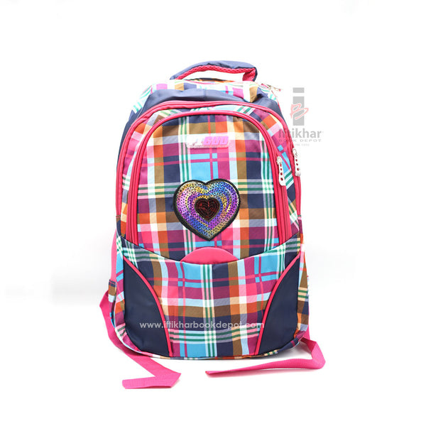 Colourful Shining Heart Bag Pack