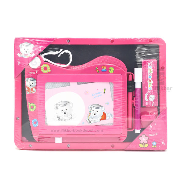 Doctor Bear 3 in 1 Writing Board