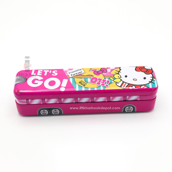 Bus Shaped Tin Box