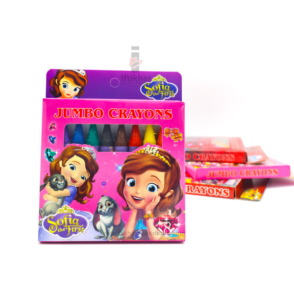 Jumbo Crayons (8 Pcs)