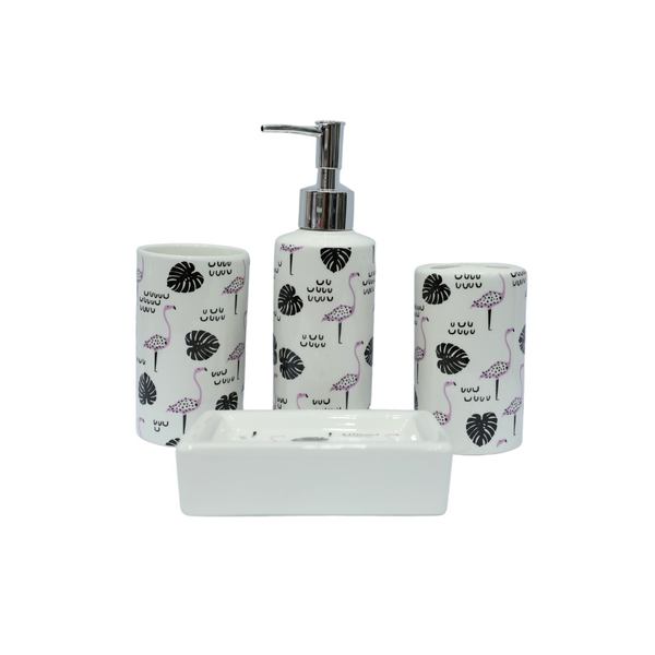 Ceramic Bath Set Bird Rs 2800