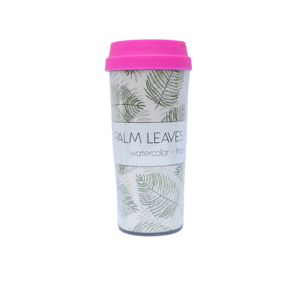 Palm Leaves Stylish Sipper