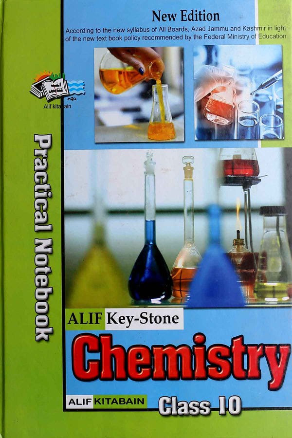 Alif Key-Stone Chemistry Practical Notebook Class 10 English Medium