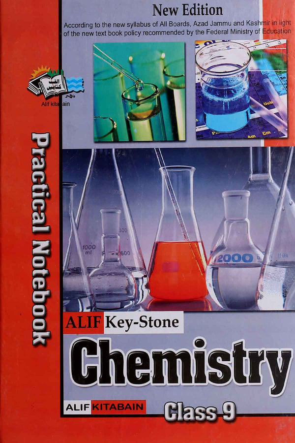 Alif Key-Stone Chemistry Practical Notebook Class 9 English Medium