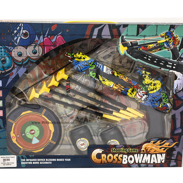 Cross Bow Man Archery Set Shooting Game (949-12)