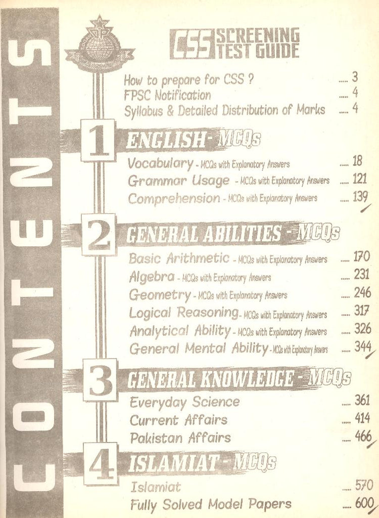 Dp Css Guide Iftikhar Book Depot