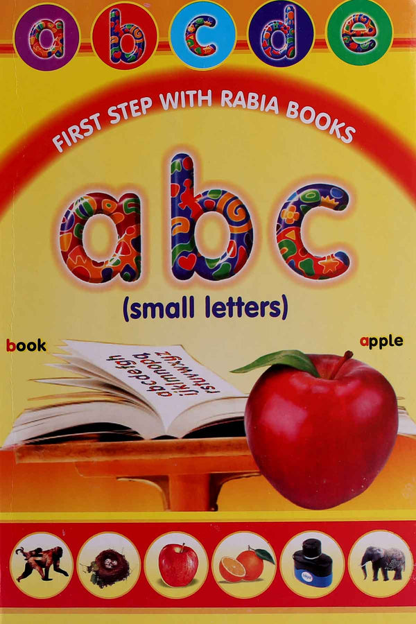 First Step With Rabia Books abc Small Letters