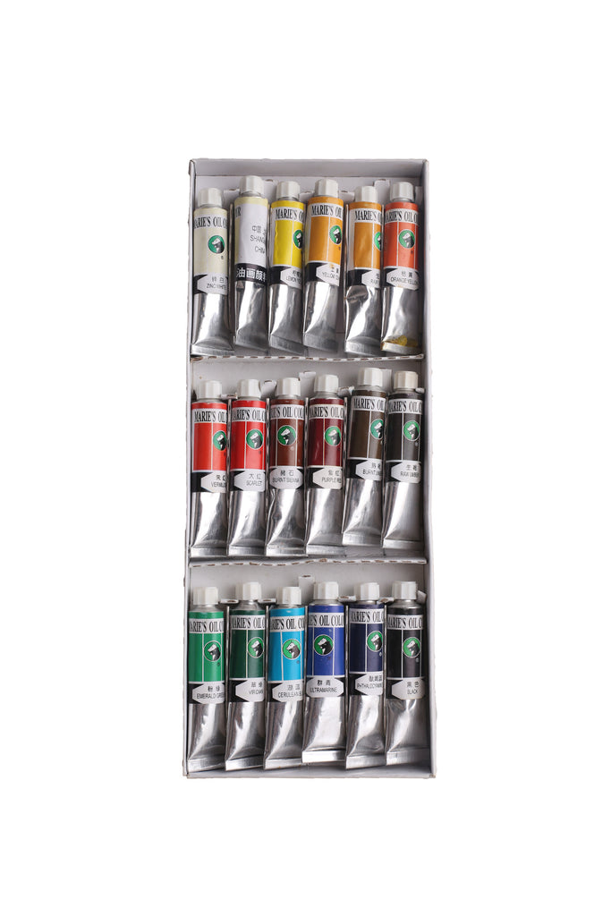 Maries oil Colour 18 pcs Rs 1100