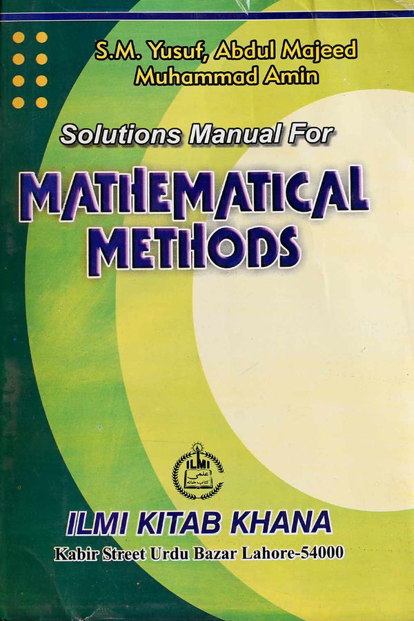 Mathematical Methods B.A 3rd Year Key Book